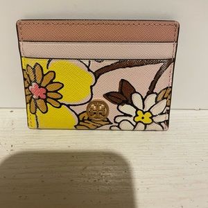Tory Burch flower card holder